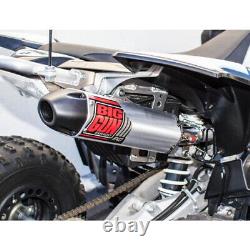 Big Gun EXO Exhaust Muffler Pipe Slip On Kawasaki KFX450R 08-14